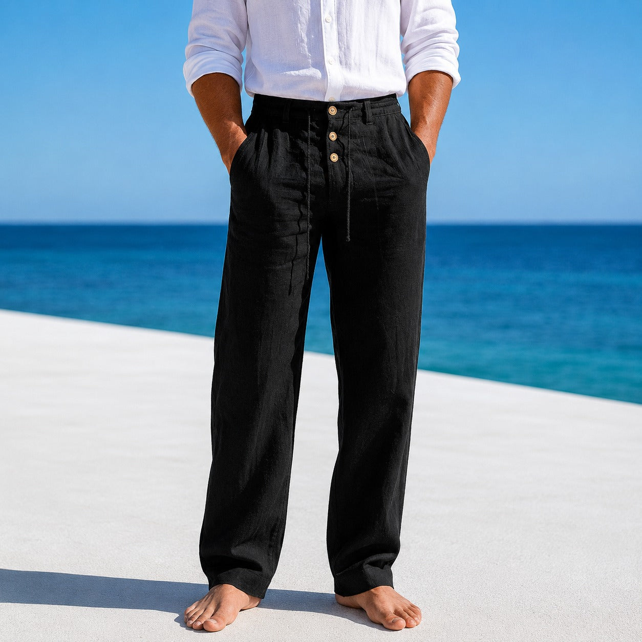 Austin - Pantalon Léger avec Cordon