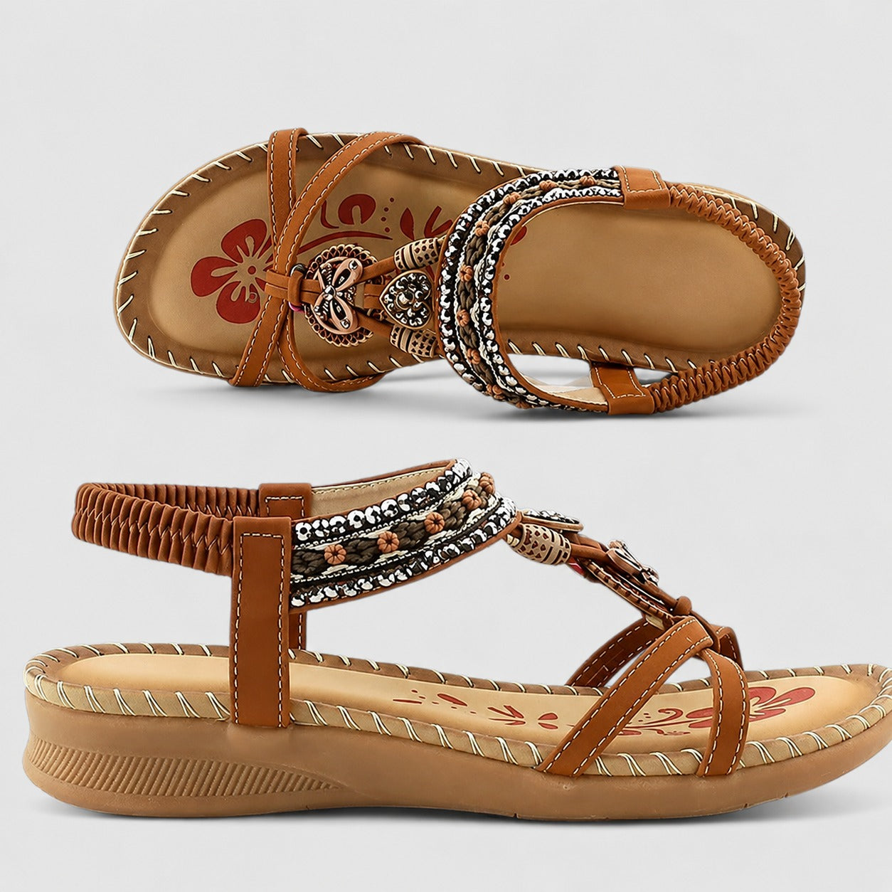 Eleanor - Sandales Élégantes avec Strass