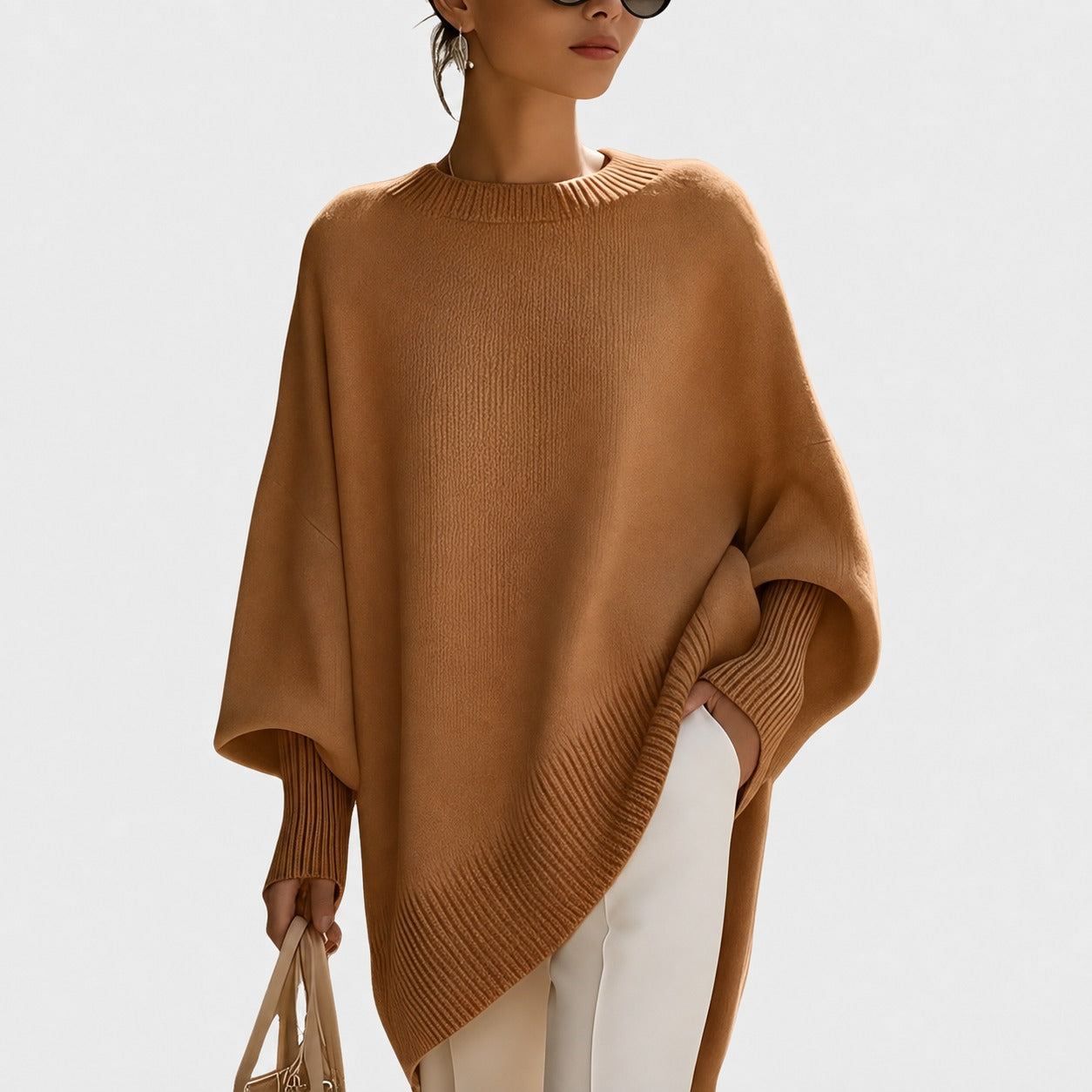 Pamella - Pull oversize à la mode pour femmes