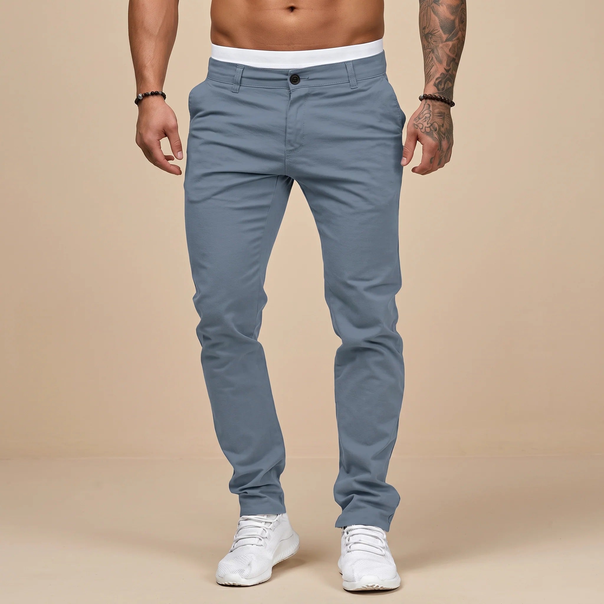 Arjan - Pantalon Slim Relaxé
