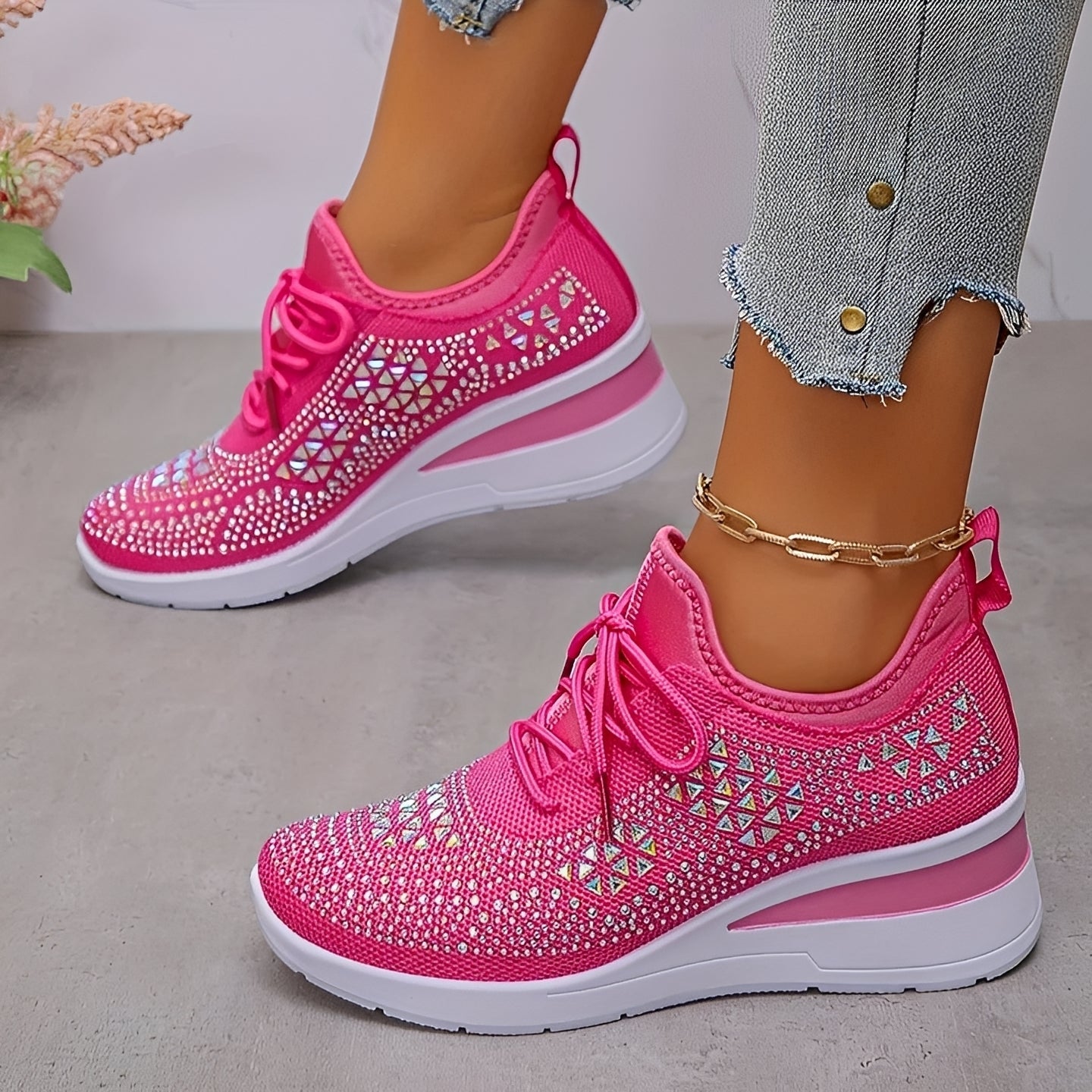 Brenda - Chaussures Compensées Élégantes
