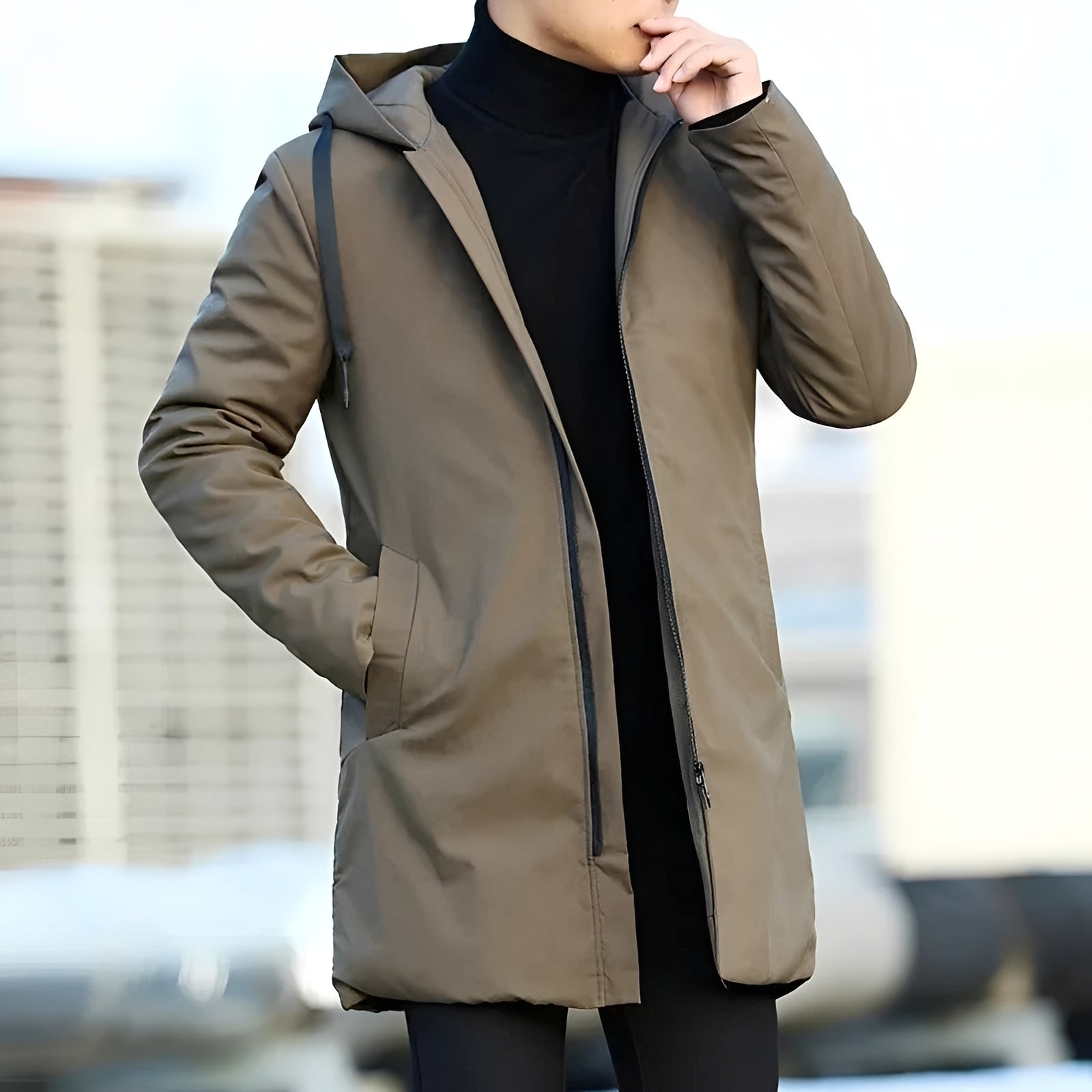 Nicola - Manteau d'hiver élégant et imperméable