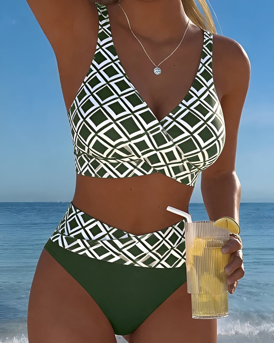 Katelyn - Maillot de Bain Deux Pièces Élégant
