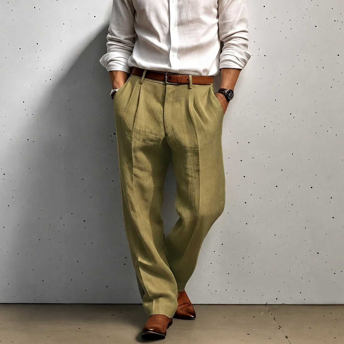 Aaden - Pantalons décontractés et amples pour hommes