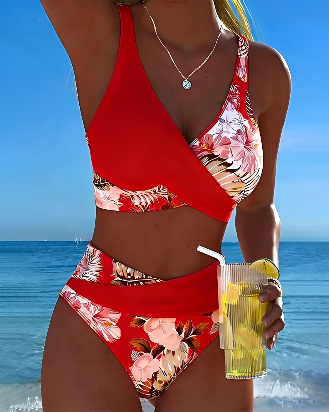 Eleri - Bikini Fleuri Élégant