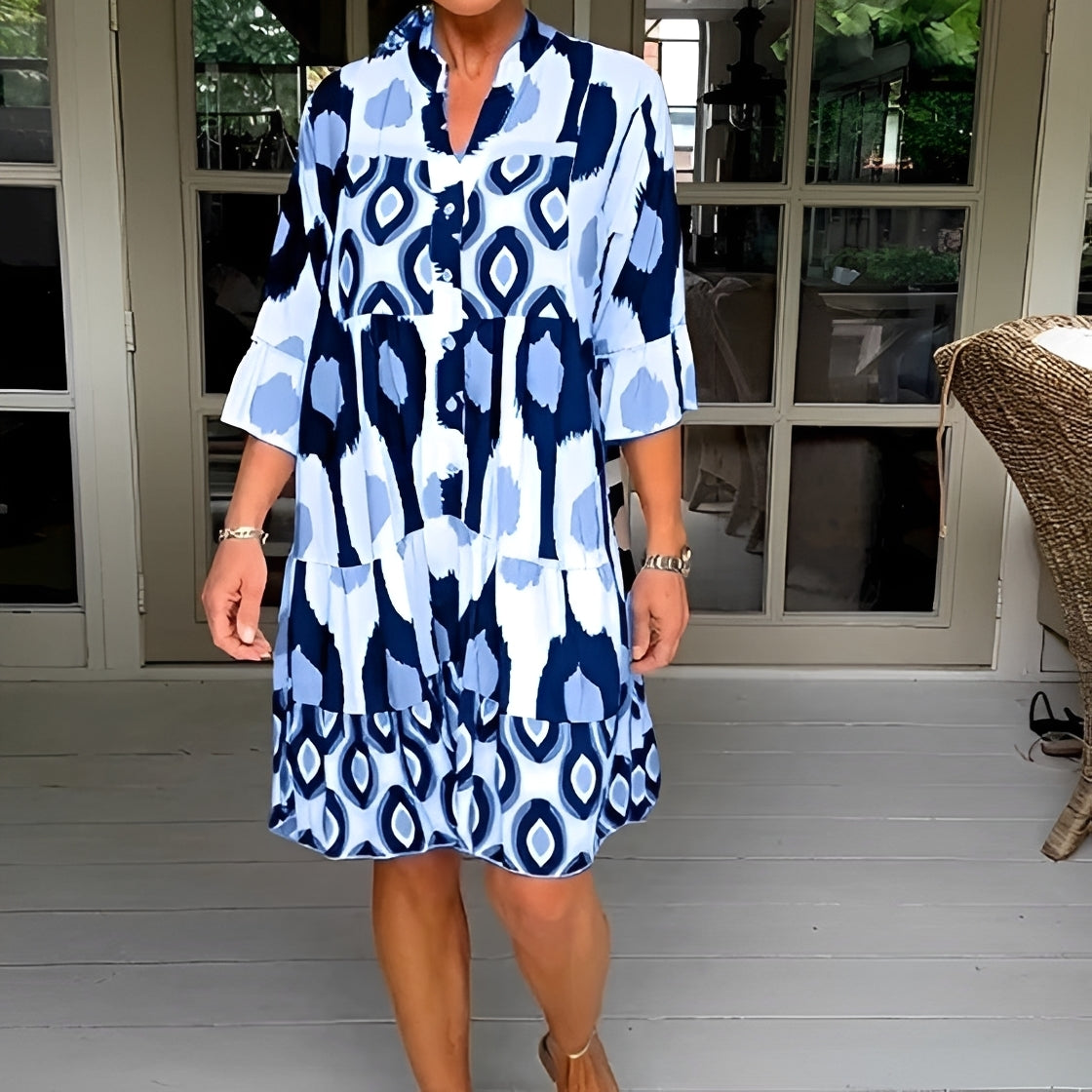 Katie - Robe Ample Élégante