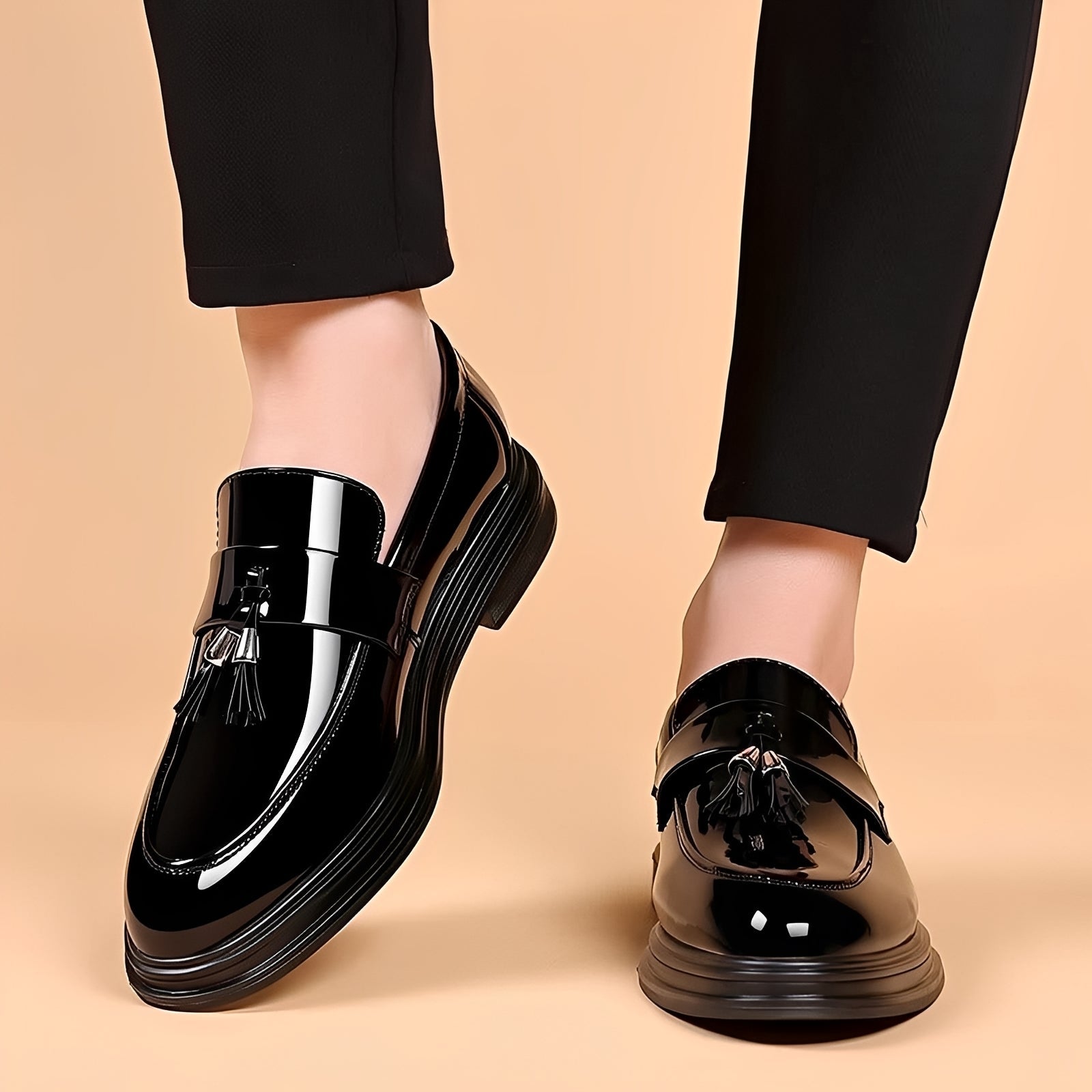 Jeevan - Chaussures élégantes avec semelles douces en caoutchouc