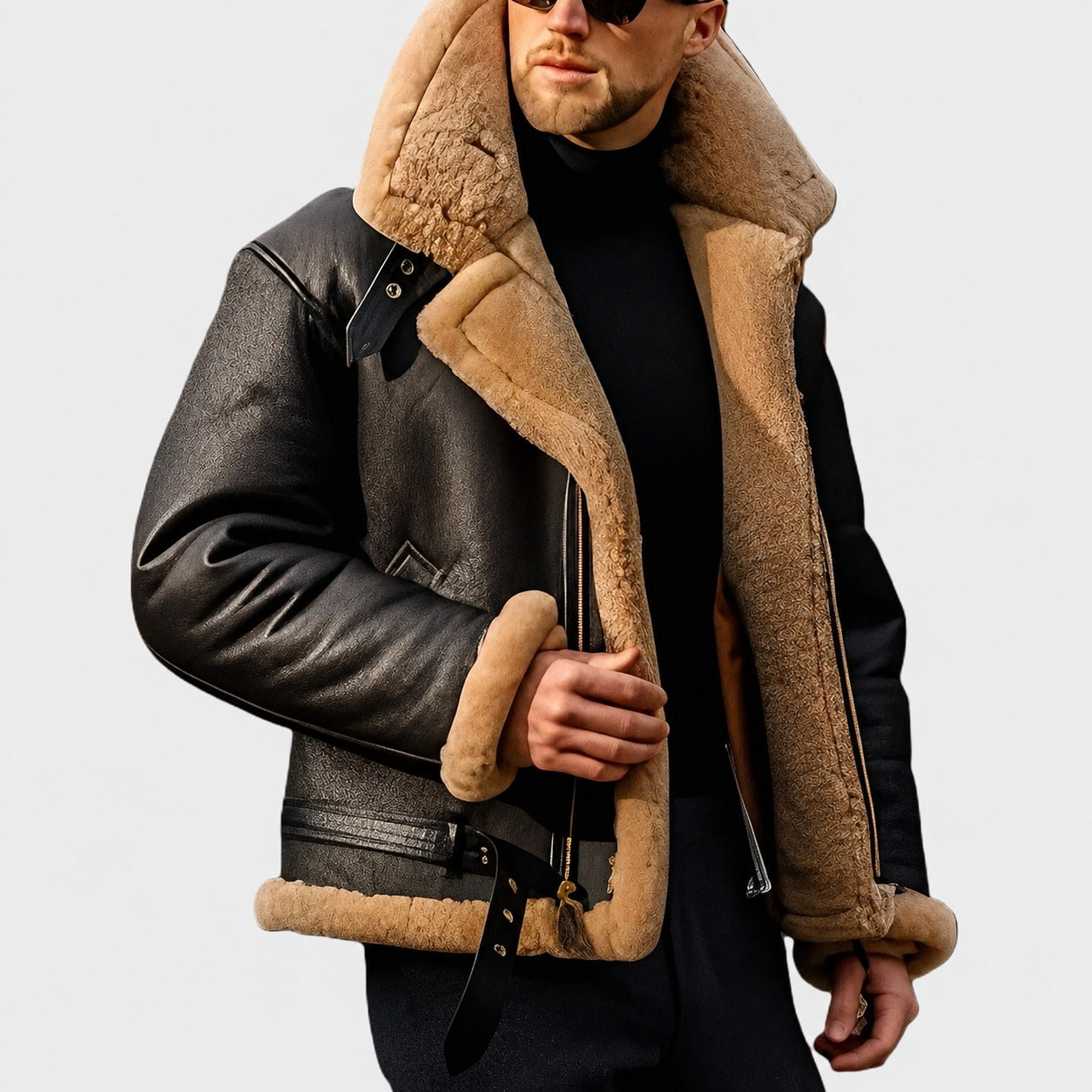 Jeffrey - Veste élégante pour hommes avec doublure chaude
