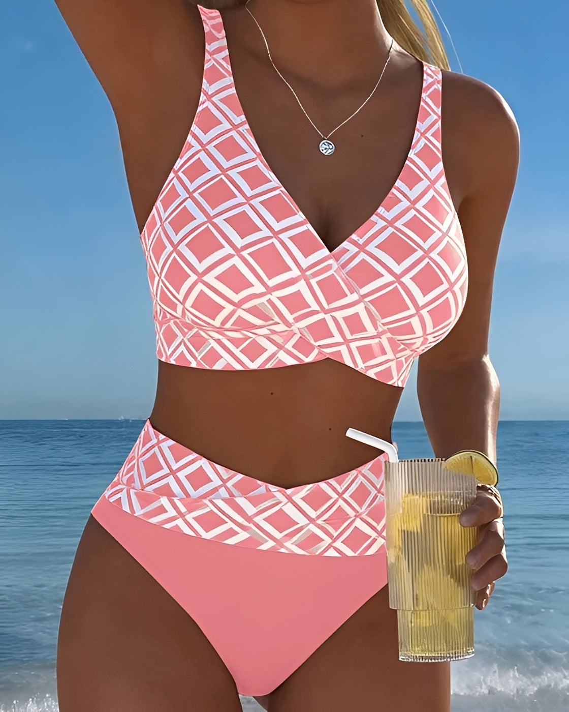 Katelyn - Maillot de Bain Deux Pièces Élégant