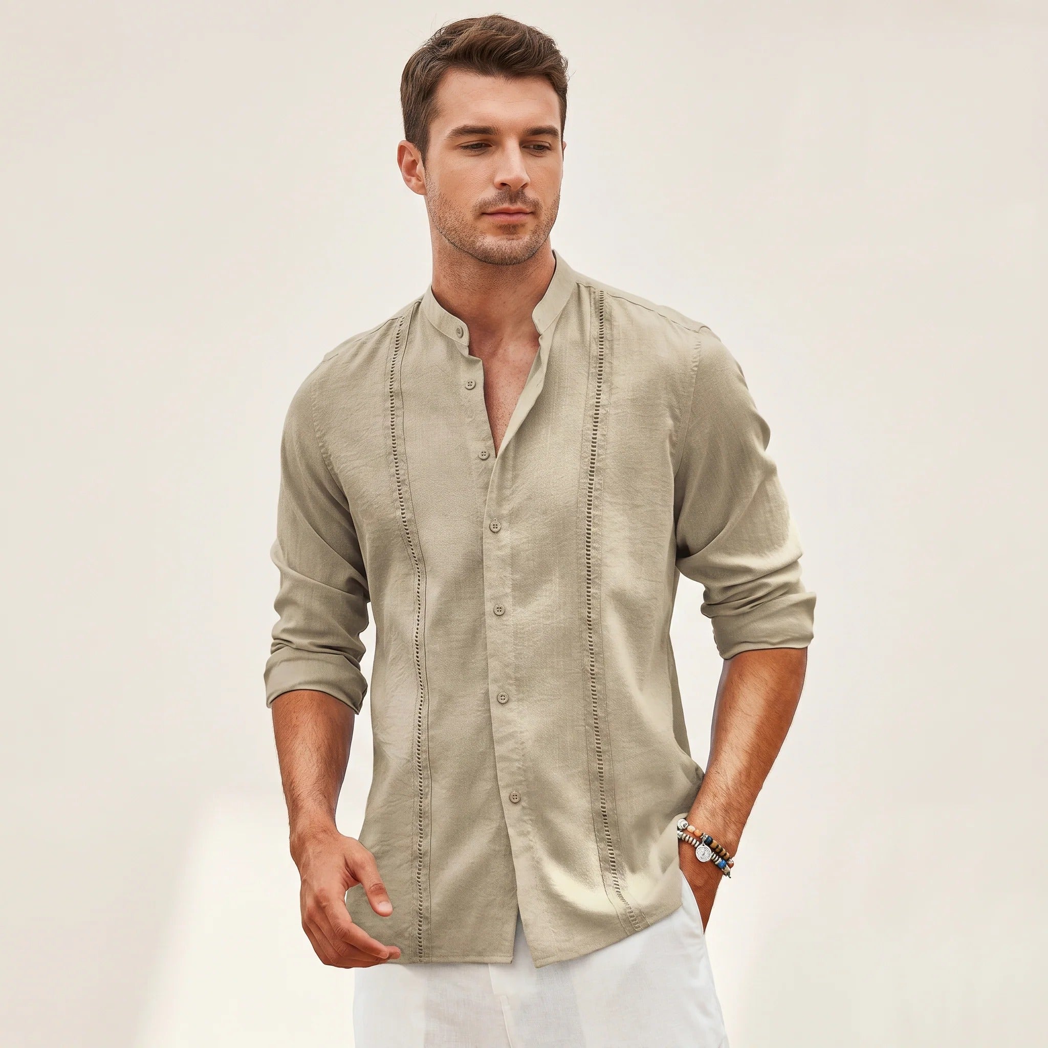 Olivier - Chemise Élégante Décorée