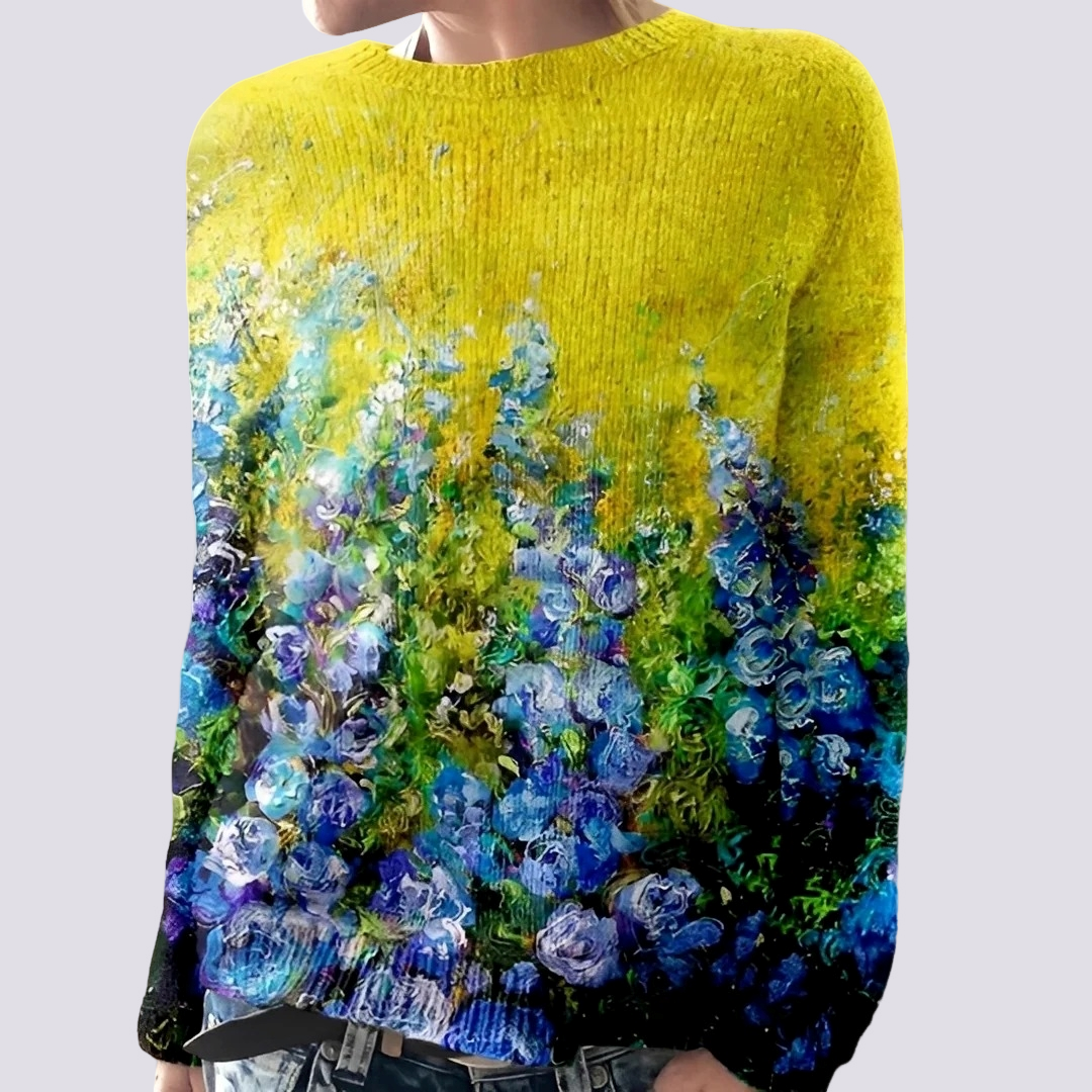 Liliane - Pull en laine pour femmes pour l'hiver