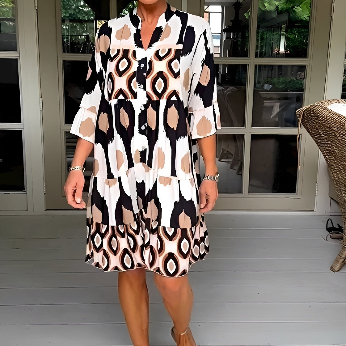 Katie - Robe Ample Élégante