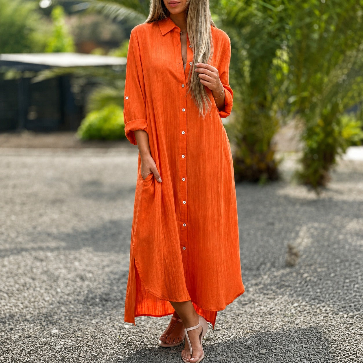 Sharon - Robe large et décontractée