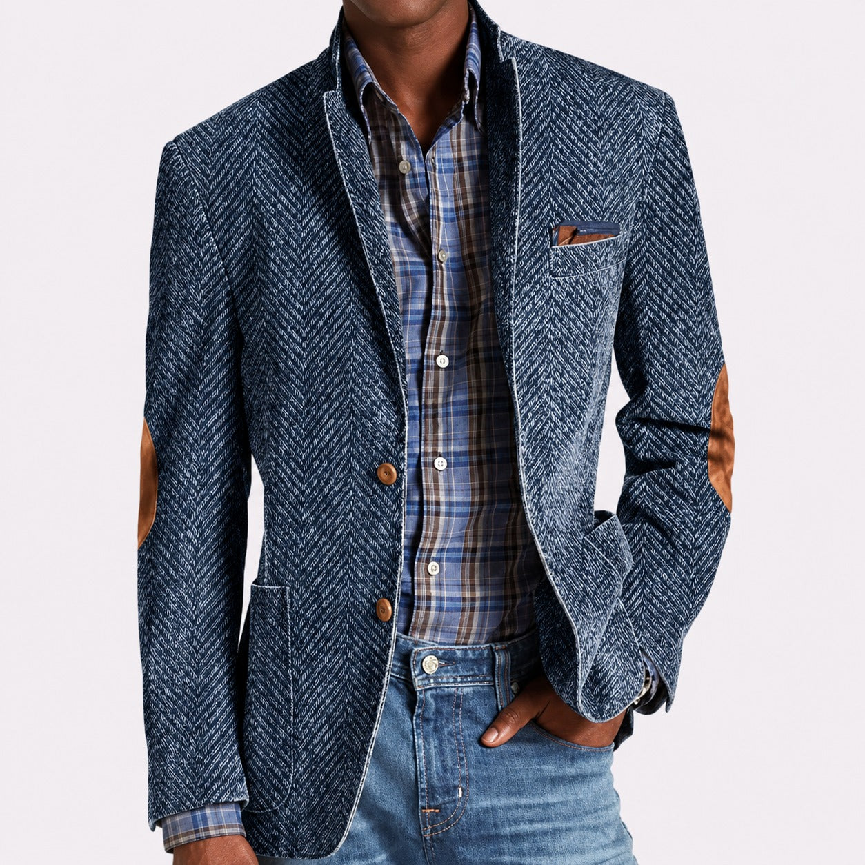 Marco - Blazer rétro à un bouton
