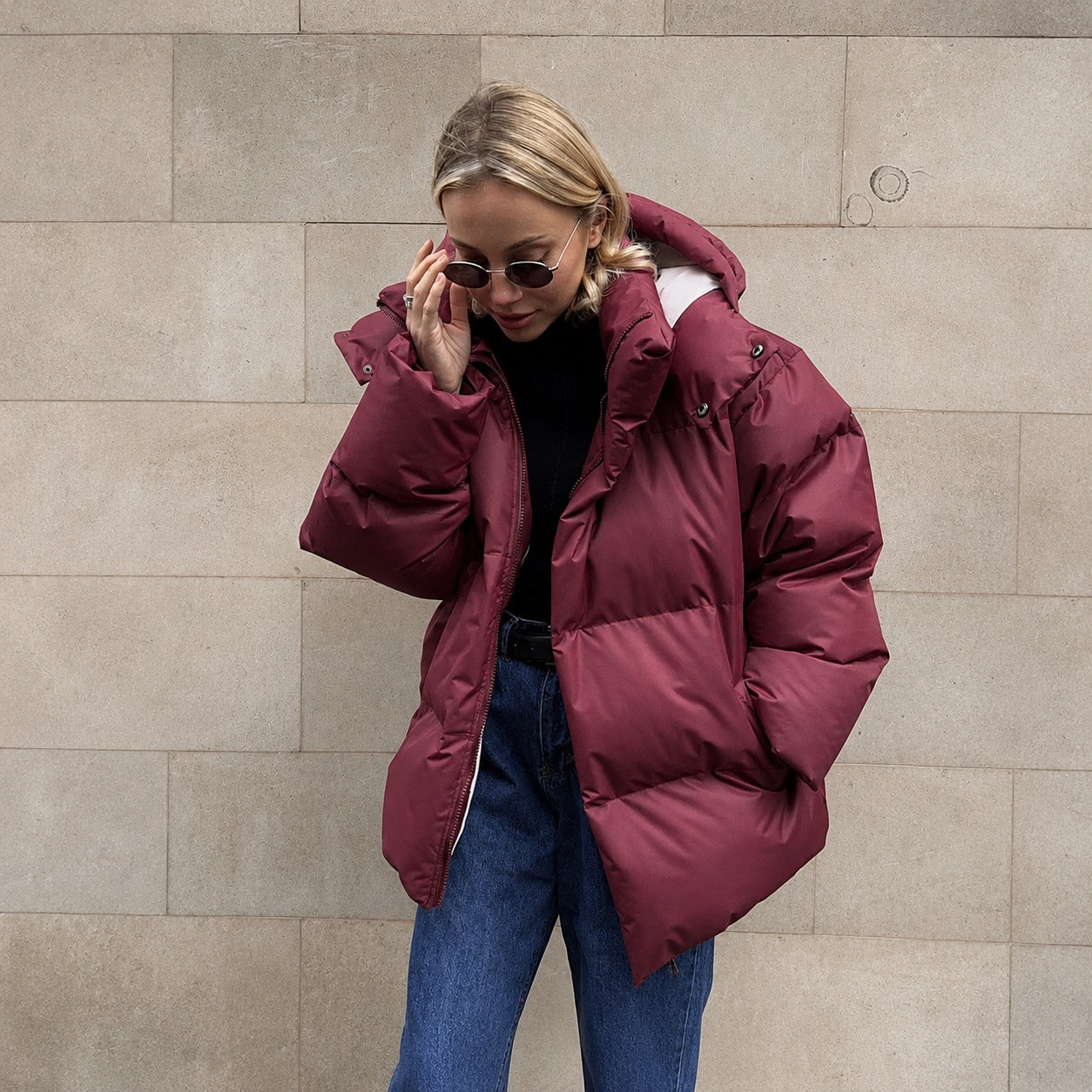 Natalia - Veste épaisse avec capuche