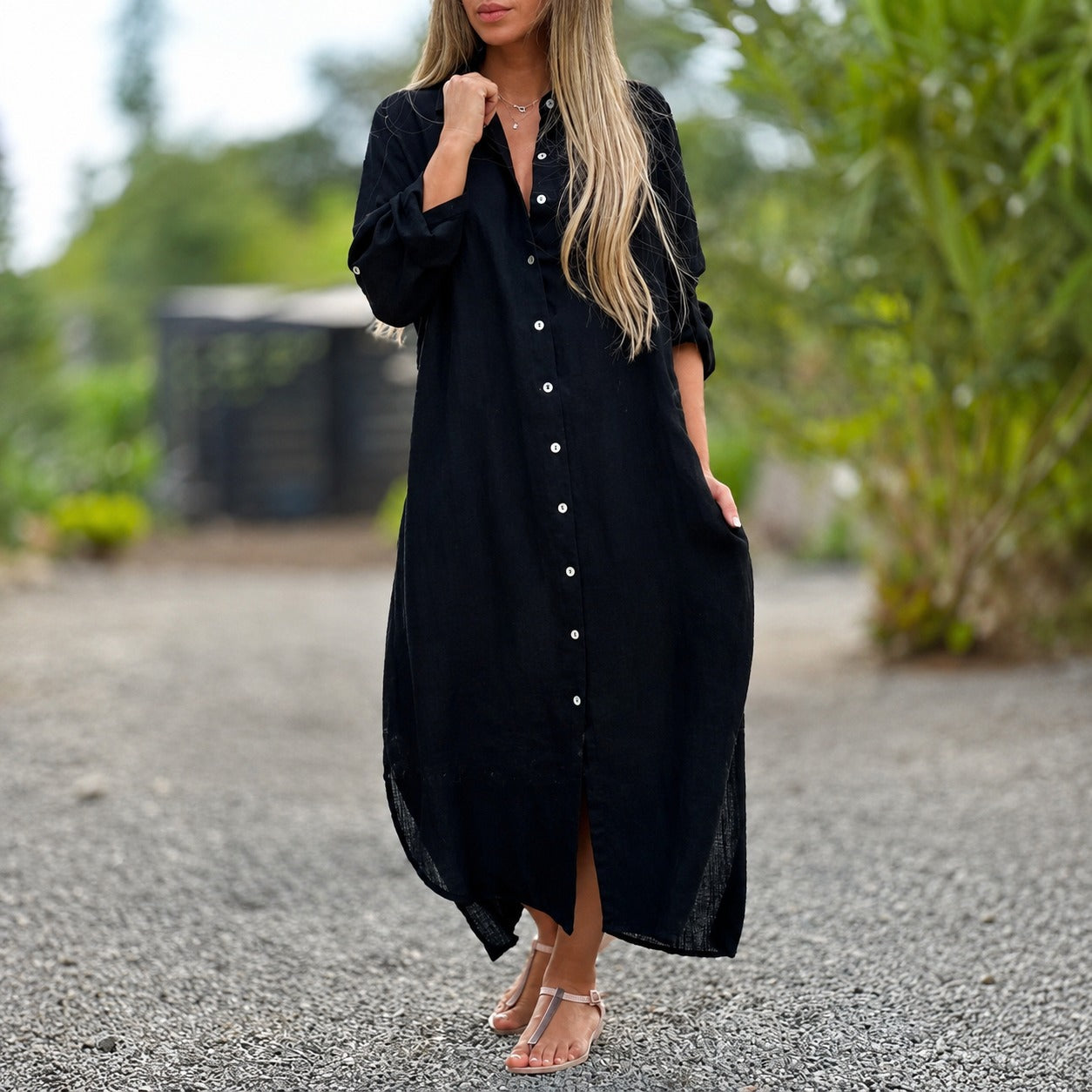 Sharon - Robe large et décontractée