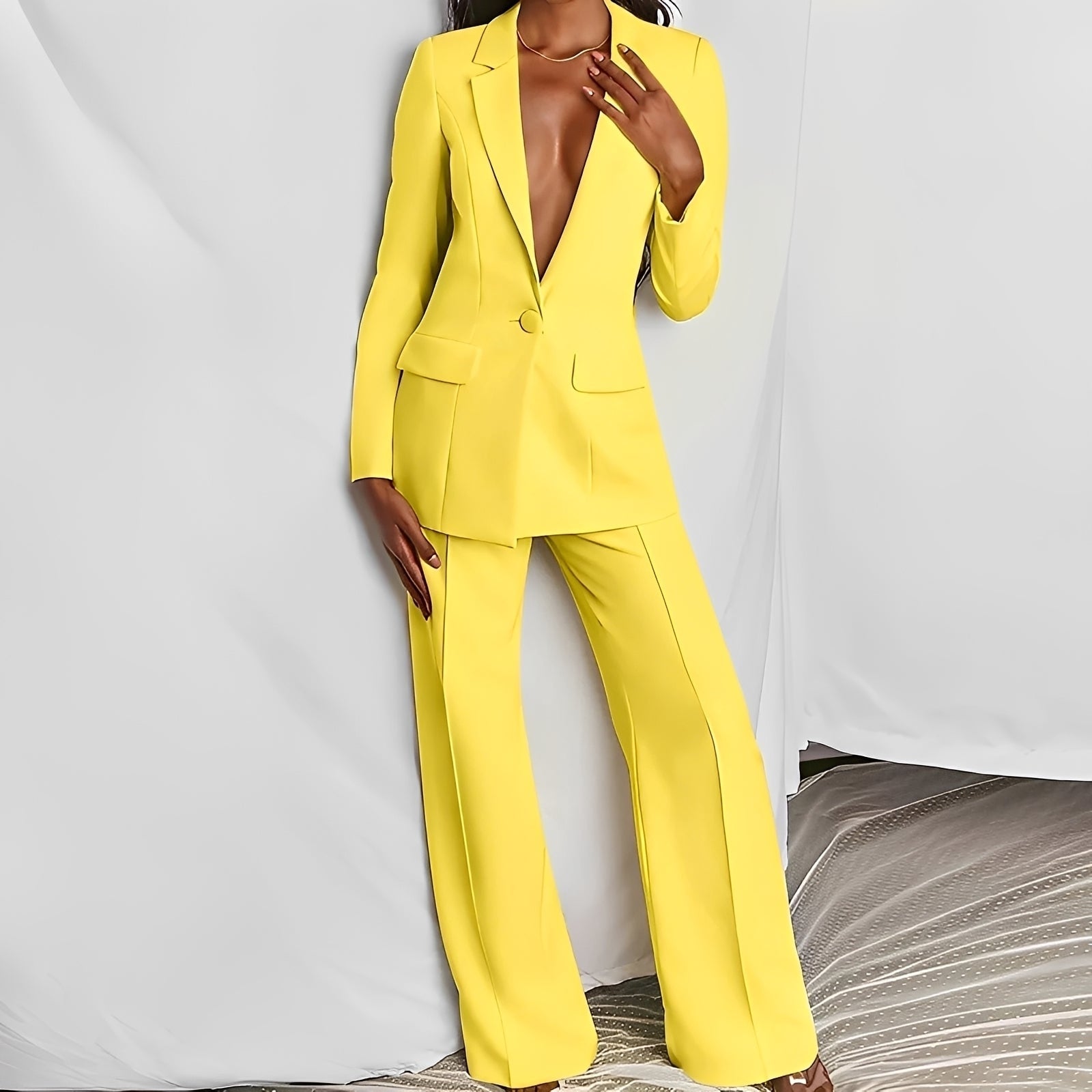 Lara - Ensemble élégant pour femme avec blazer et pantalon