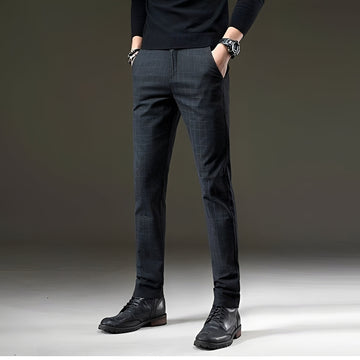 Kristian - Pantalon Chic à Carreaux