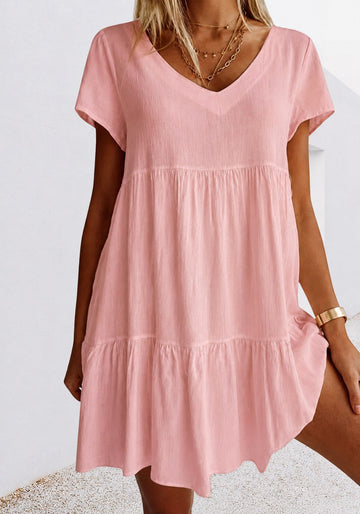 Cordelia - Mini Robe Ample Décontractée