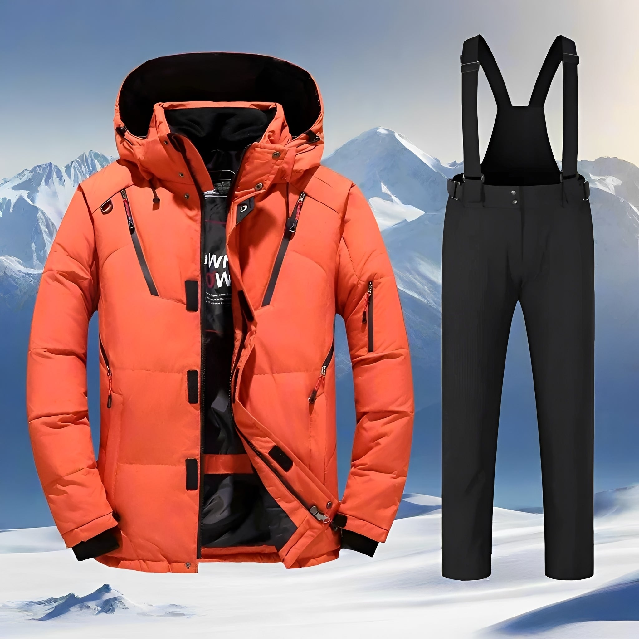 Cameron - Combinaison de ski chaude pour hommes