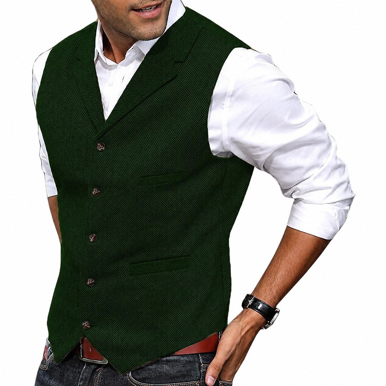 Jonas - Gilet classique, formel, traditionnel