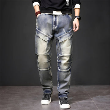 Myers - Jeans Droits Délavés Élégants
