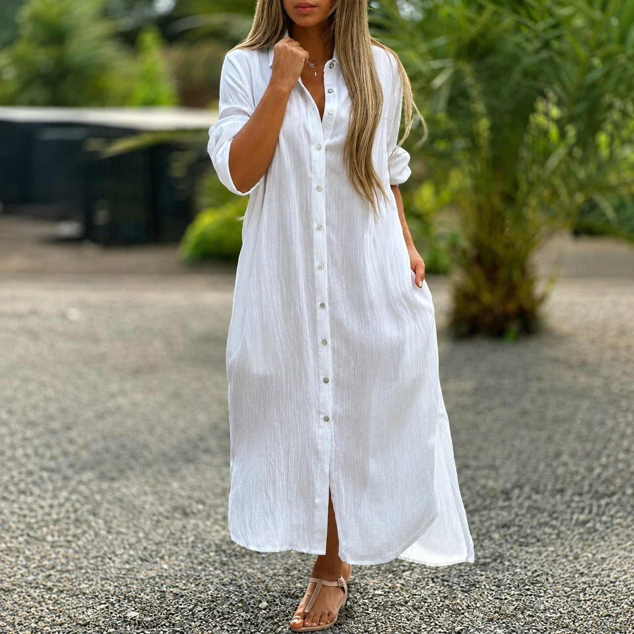 Sharon - Robe large et décontractée