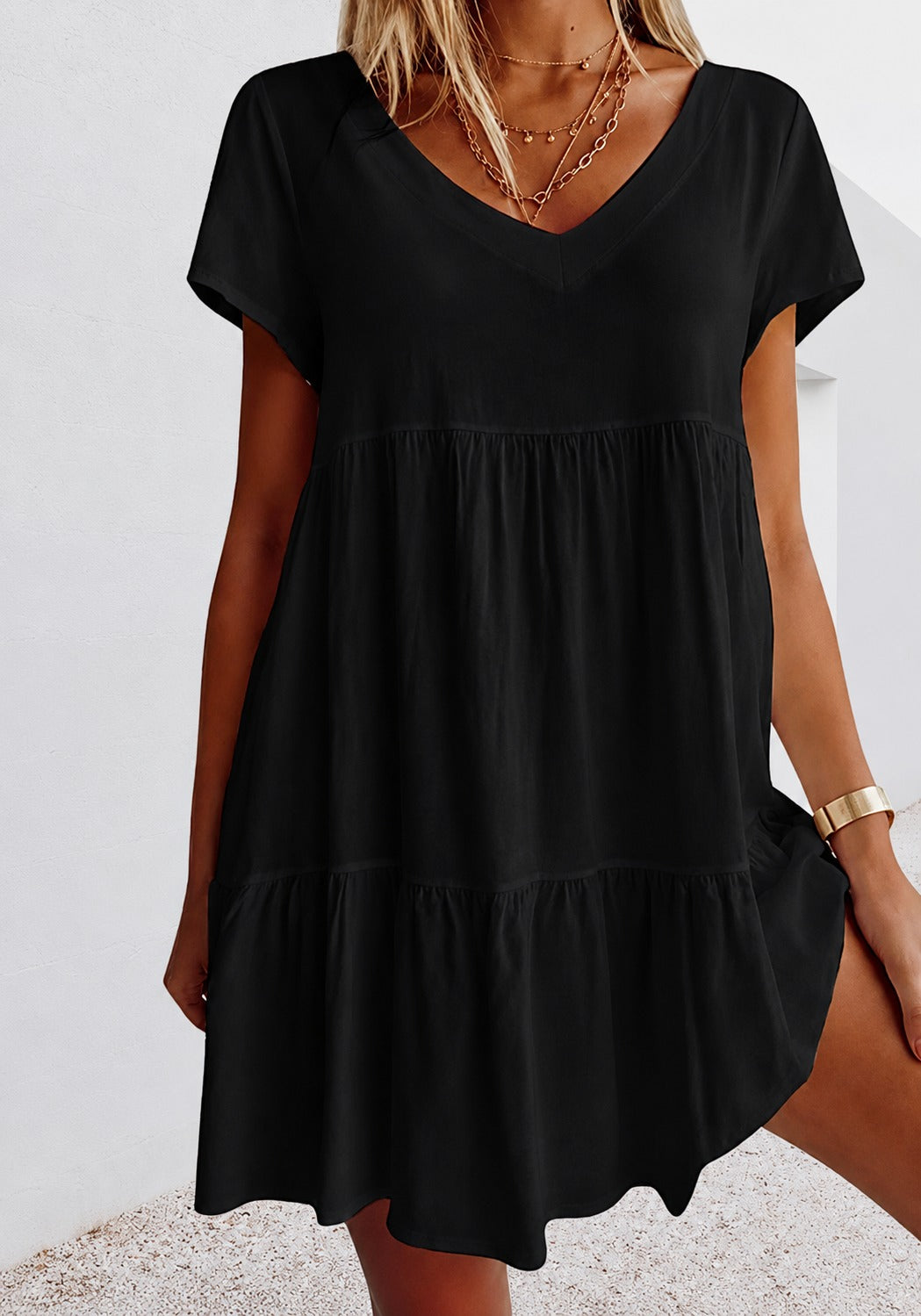 Cordelia - Mini Robe Ample Décontractée