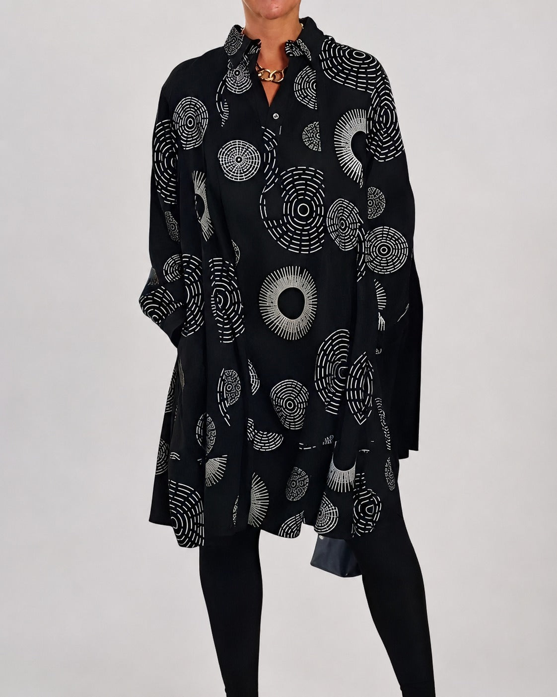 Lacie - Robe Ample avec Revers