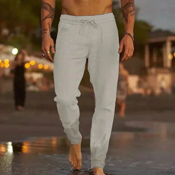 Majd - Pantalons légers en lin pour hommes
