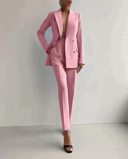 Marva - Tailleur blazer et pantalon pour femme