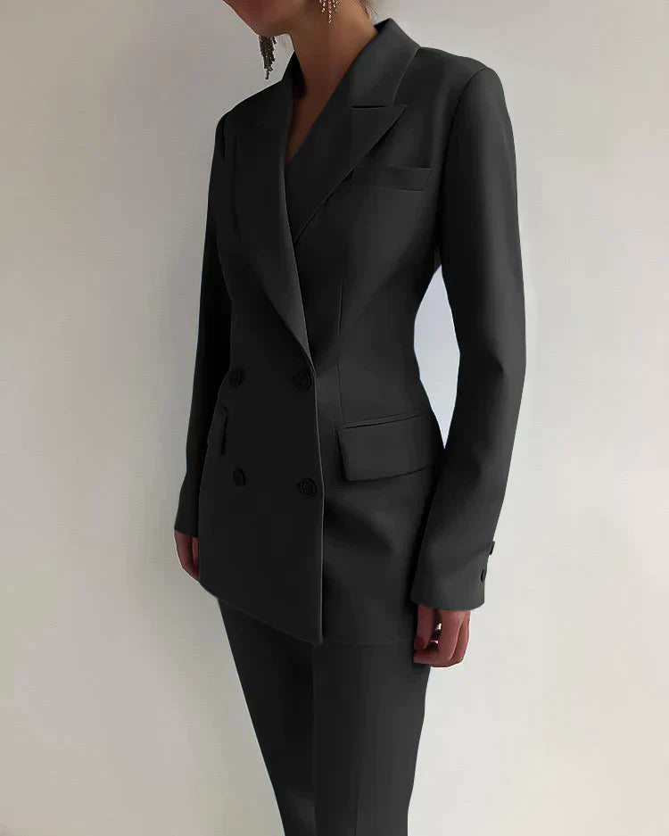 Marva - Tailleur blazer et pantalon pour femme