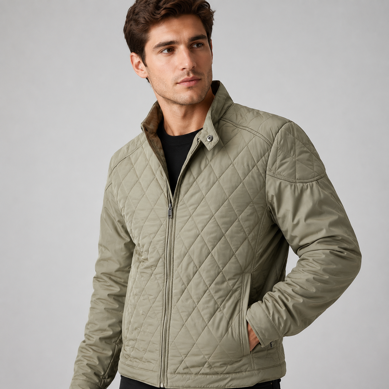Florence - Veste matelassée légère et élégante pour hommes