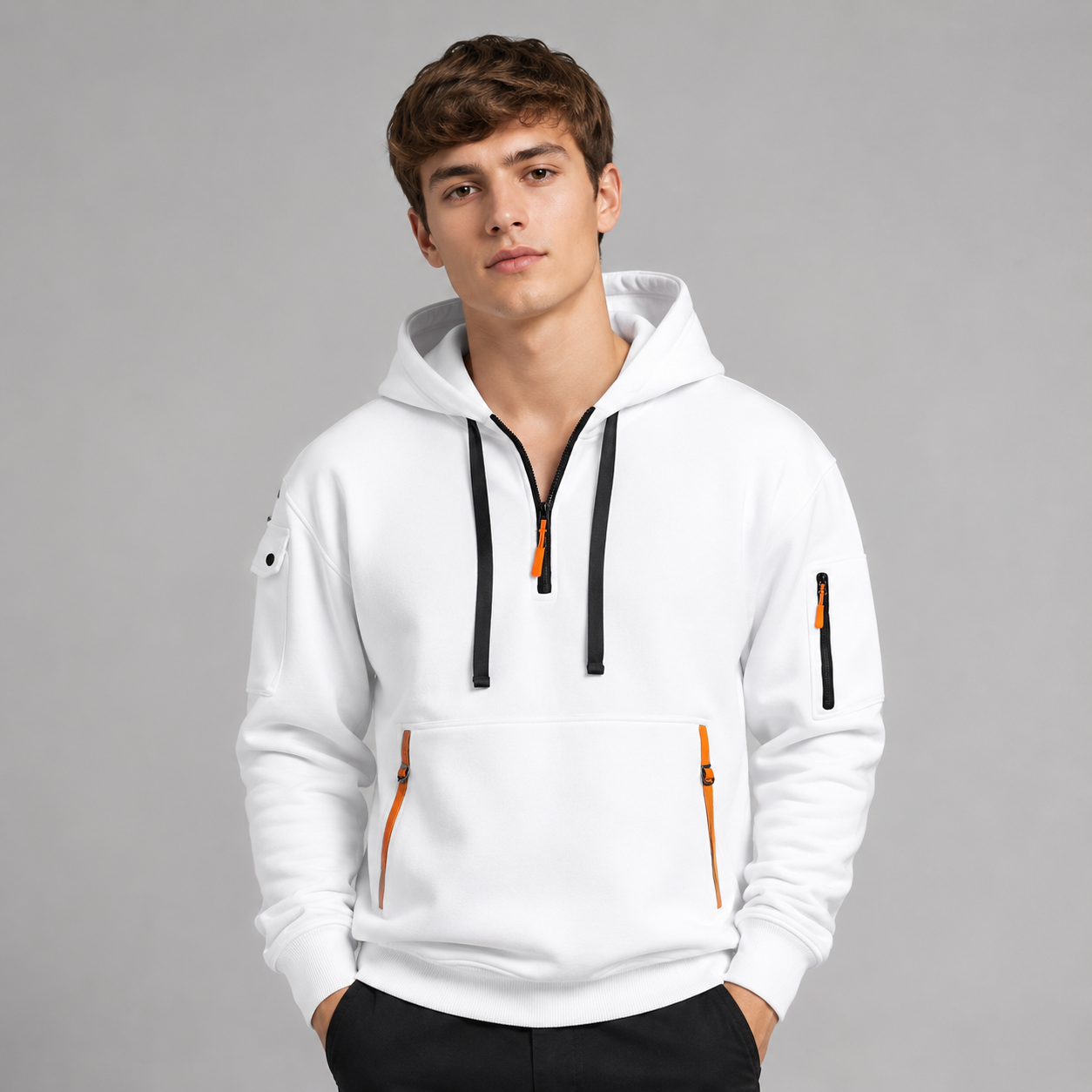 Paxton - Sweat à capuche ample et confortable pour hommes