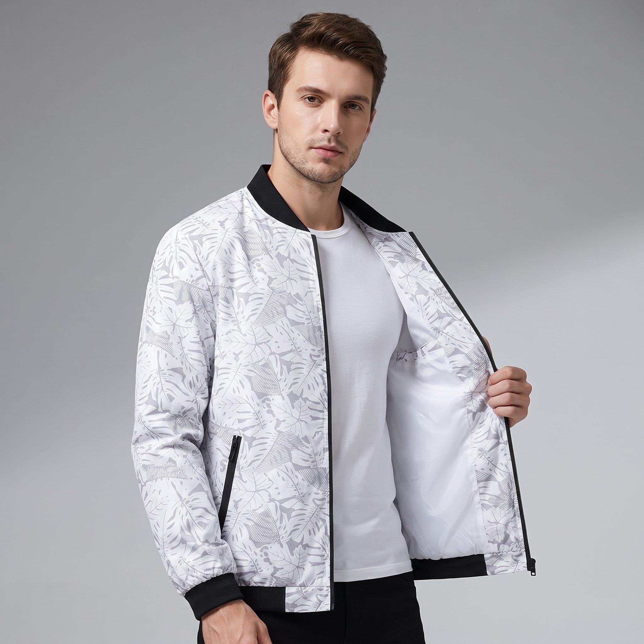 Rupert - Veste Bombardier Élégante pour Hommes