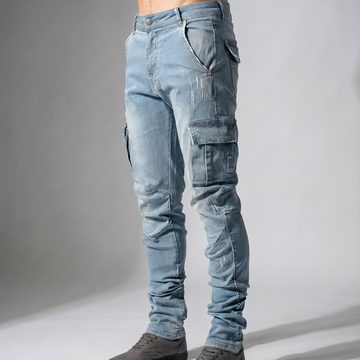 Rylie - Jeans skinny stretch pour hommes à la mode
