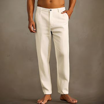 Anjay - Pantalon d'été large pour homme