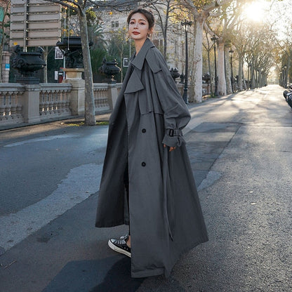 Olga - Trench-coat élégant à coupe ample