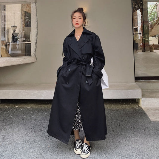 Olga - Trench-coat élégant à coupe ample