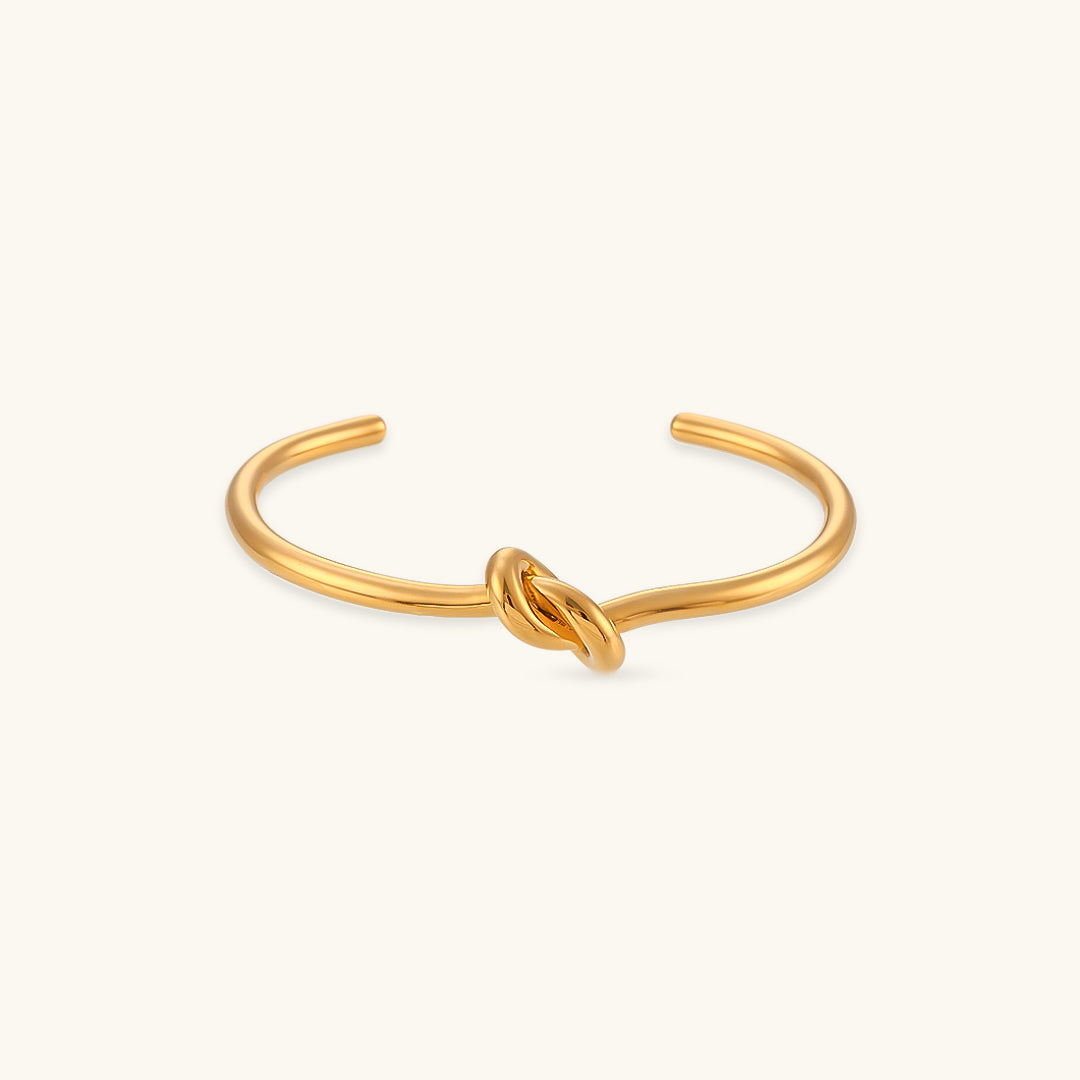 Louisa - Bracelet en nœuds en or
