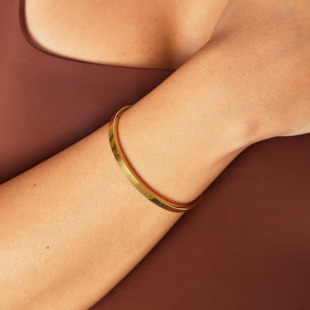 Lily – Bracelet doré