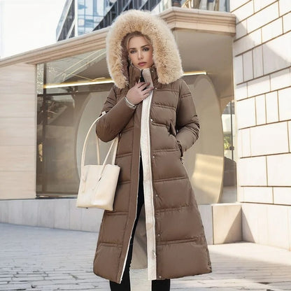 Jacqueline - Doudoune luxueuse d'hiver pour femme