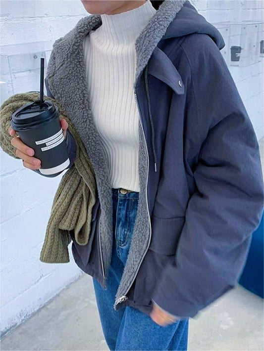 Lavinia - Parka-en polaire réversible - Confort et chaleur