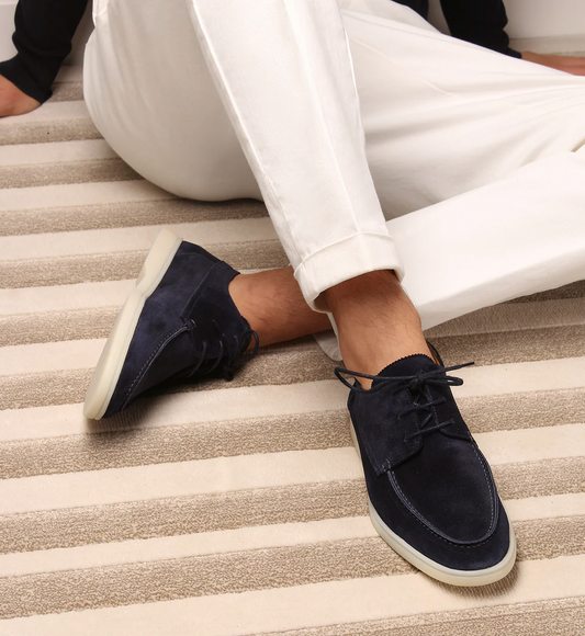 Vilano – Chaussures de cuir plates pour hommes