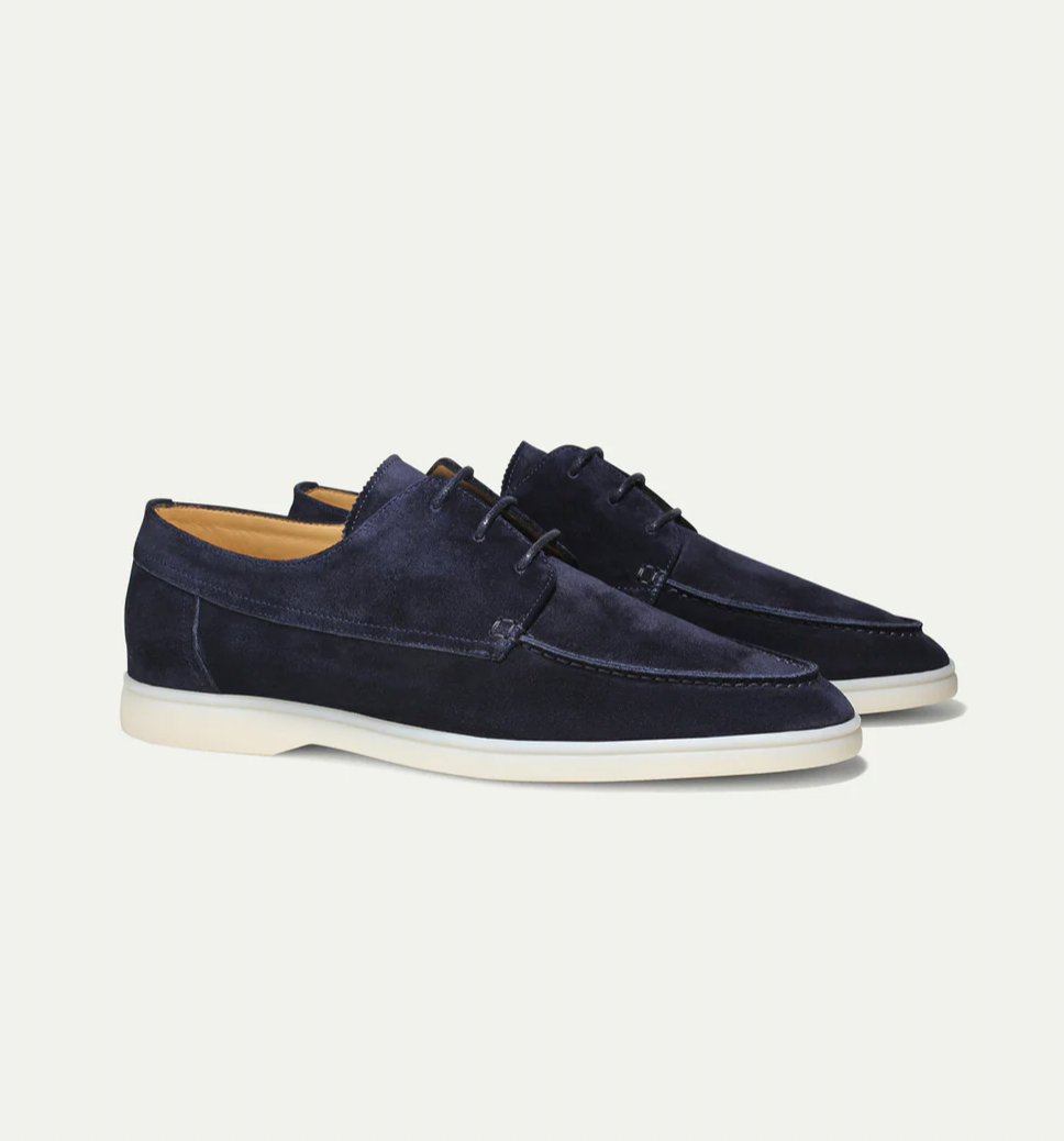 Vilano – Chaussures de cuir plates pour hommes