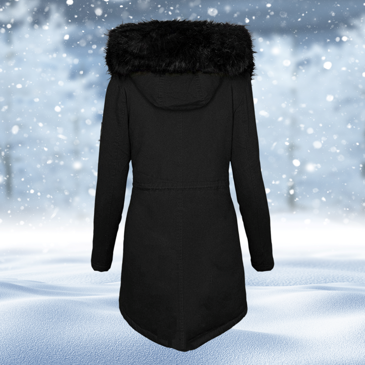 Apollo - Veste d’hiver chaude en fausse fourrure