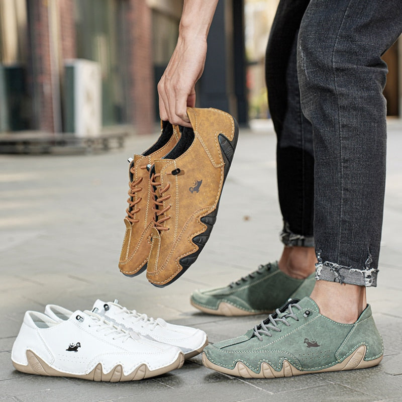 Adrien – Souliers pieds nus en cuir UltraFlex