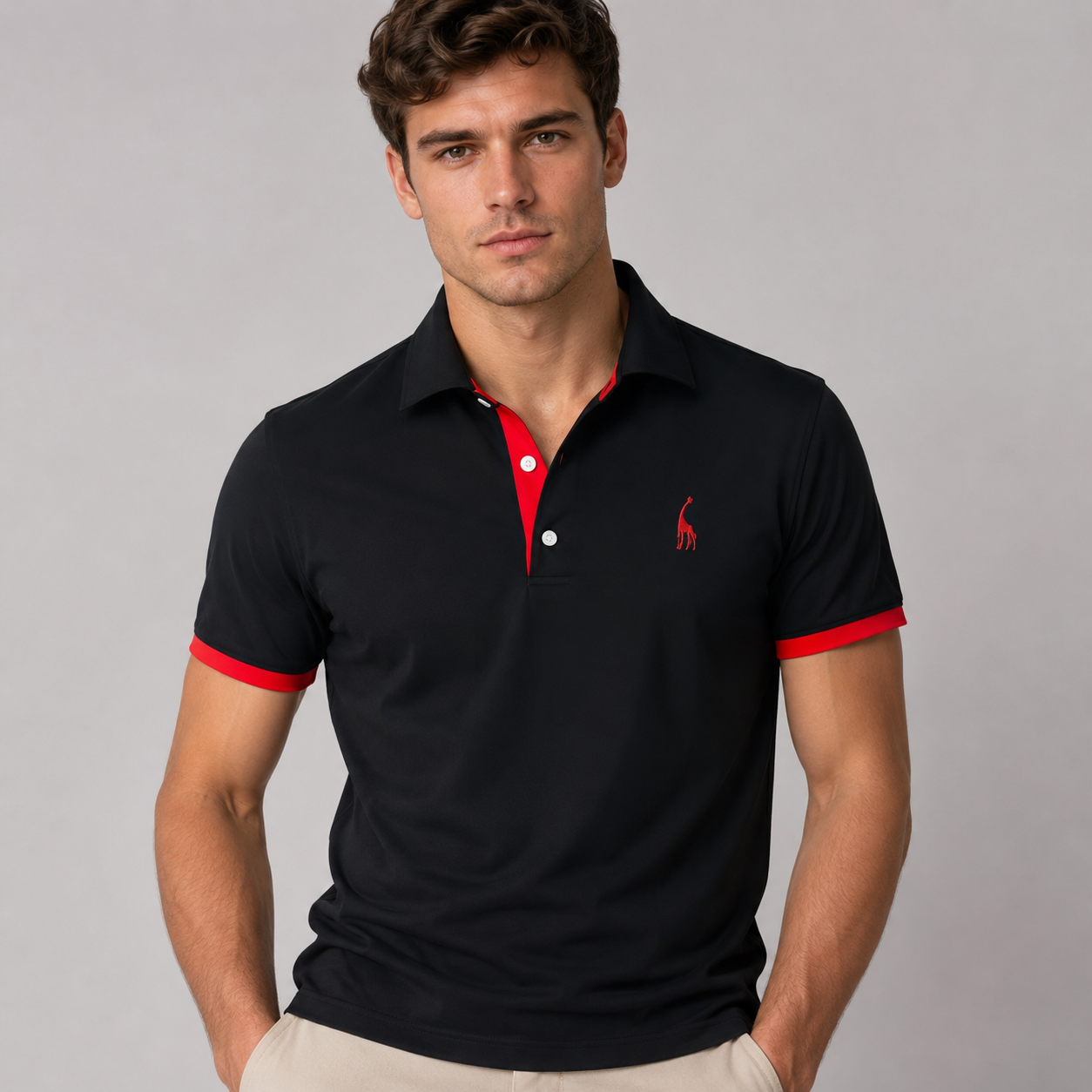 Manny - Polo T-shirt décontracté masculin