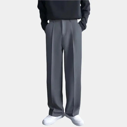 Emil – Pantalon homme ample avec plis