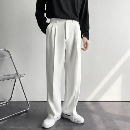 Emil – Pantalon homme ample avec plis